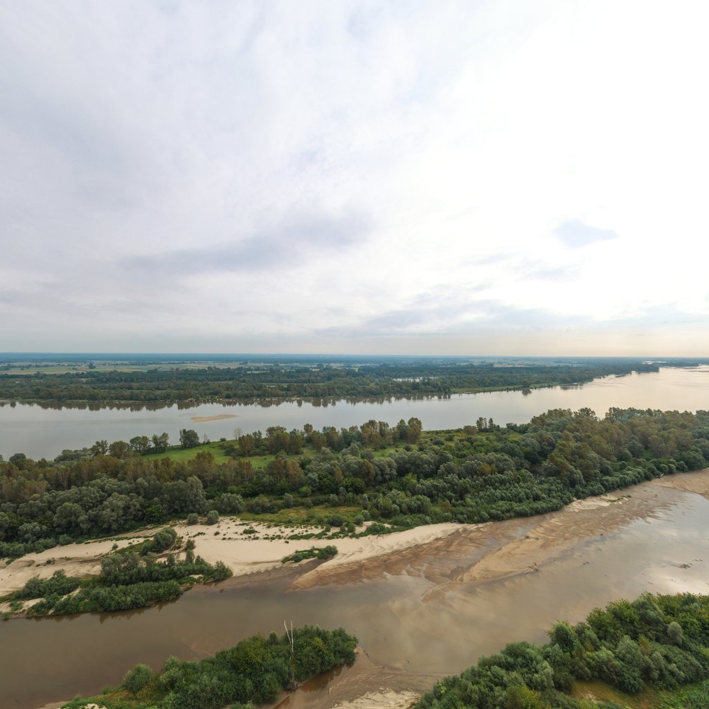 Panoramy Ziemia Kozienicka Z Lotu Ptaka Wis A Punkt Widokowy